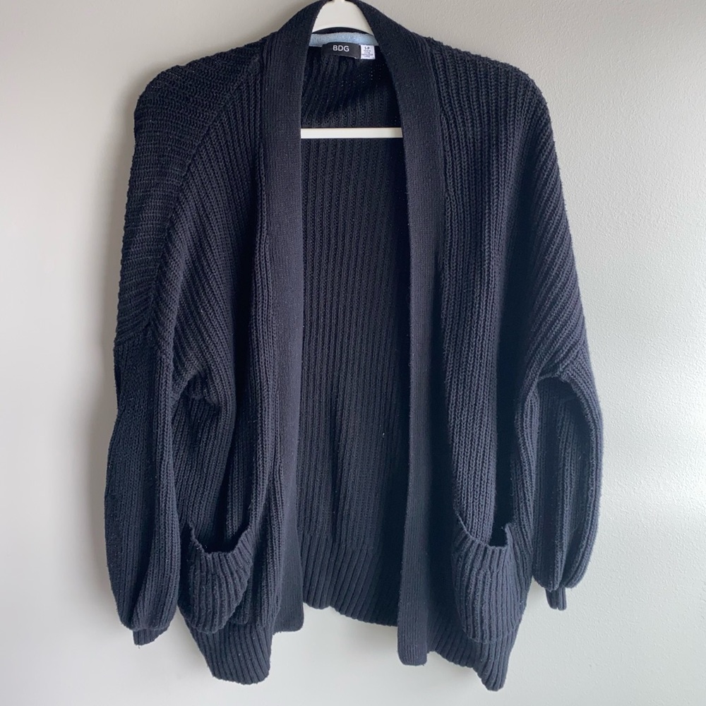 BDG Urban Outfitters Black Cardigan